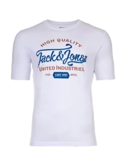 Jack & Jones Herren T-Shirts im 5er-Pack in mehrfarbig