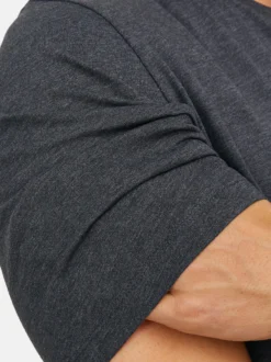 Jack & Jones Herren T-Shirts im 5er-Pack in grau