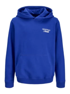 Jack & Jones Junior Jungen Kapuzenpullover in royal