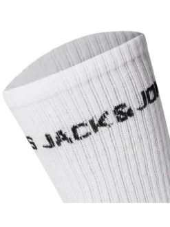 Jack & Jones Unisex Socken 10er Pack in weiß