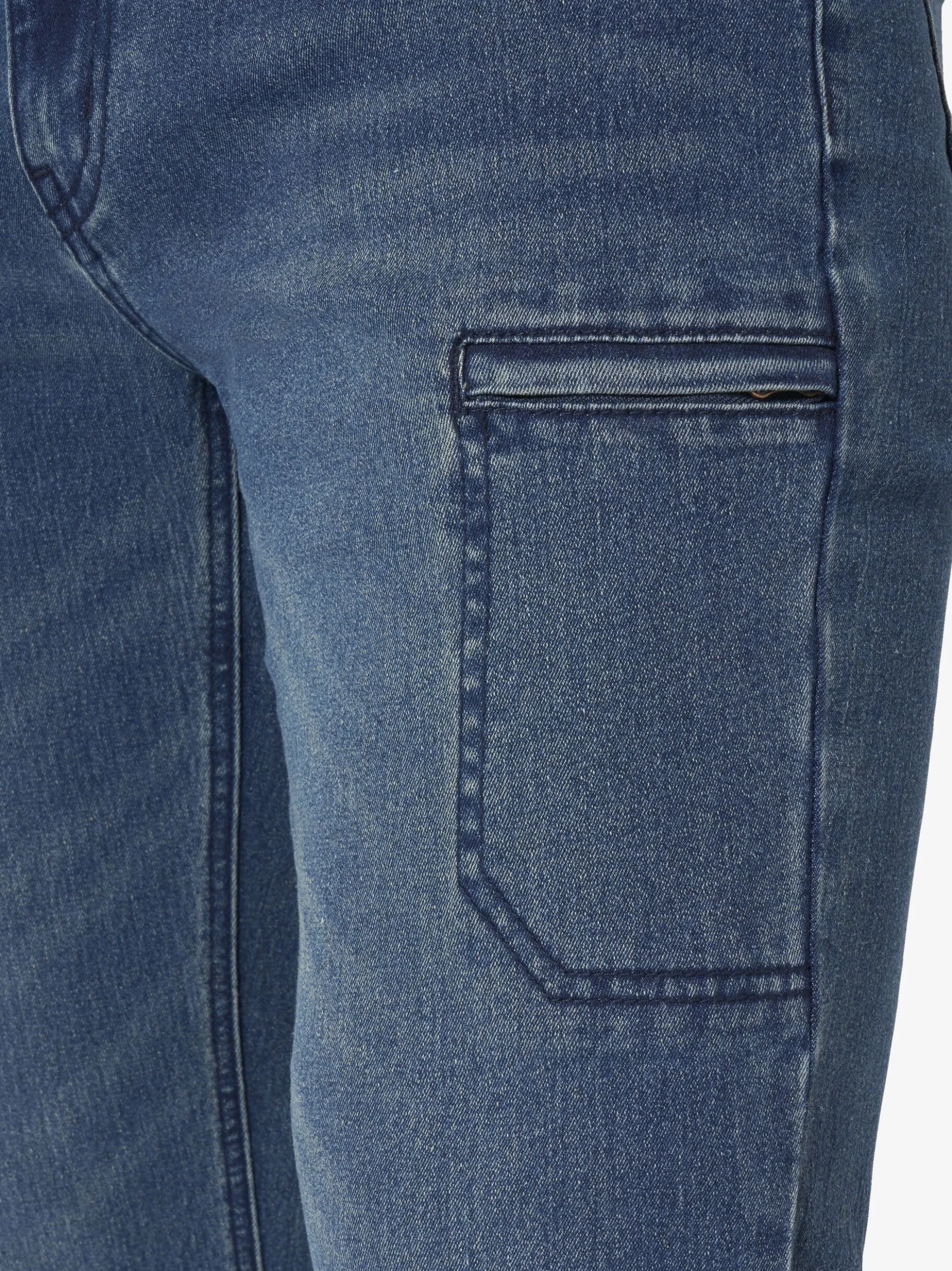 Jan Vanderstorm Herren Cargojeans - TUVE in blau