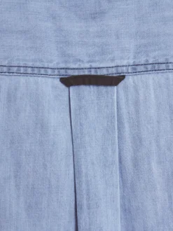 Jan Vanderstorm Herren Jeanshemd - LORENSIUS in blau