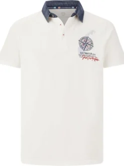 Jan Vanderstorm Herren Poloshirt - TORGUND in vanille