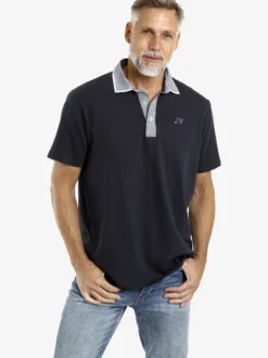 Jan Vanderstorm Herren Poloshirt - DANHY in blau