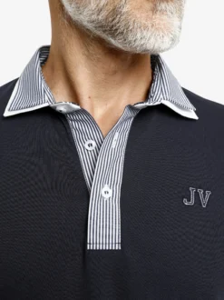Jan Vanderstorm Herren Poloshirt - DANHY in blau