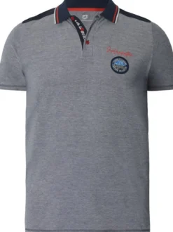 Jan Vanderstorm Herren Poloshirt - NOLTTI in blau