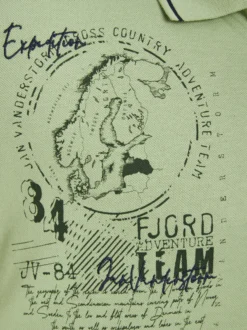 Jan Vanderstorm Herren Poloshirt - FJODOR in lind