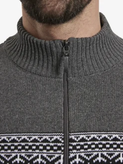 Jan Vanderstorm Herren Pullover - EERU in grau