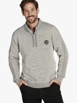 Jan Vanderstorm Herren Pullover - BENJAS in beige