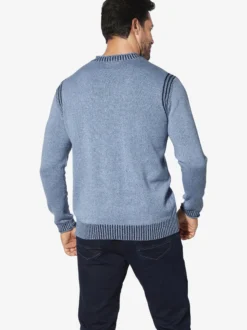 Jan Vanderstorm Herren Pullover - GERTLUND in blau