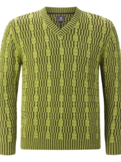 Jan Vanderstorm Herren Pullover - AKSELHEIM in grün