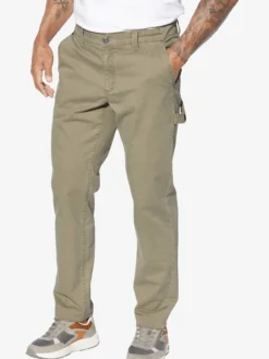 Jan Vanderstorm Herren Tiefbundhose - HELVIK in beige