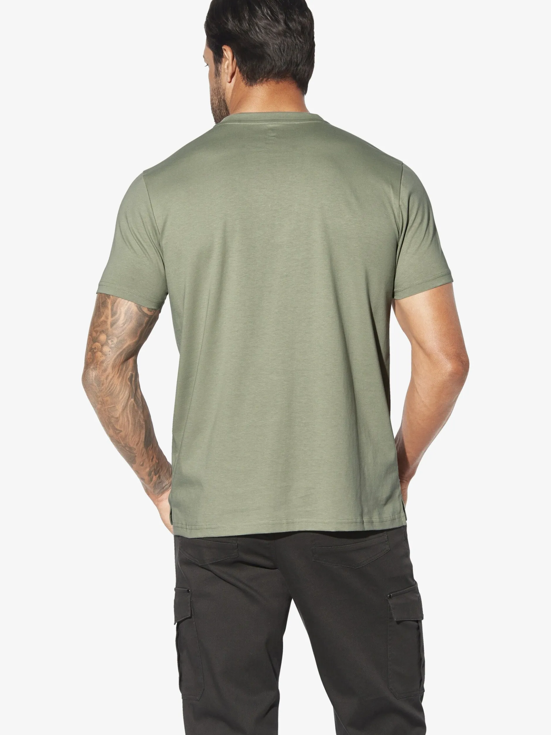 Jan Vanderstorm Herren T-Shirt - ULJAS in oliv
