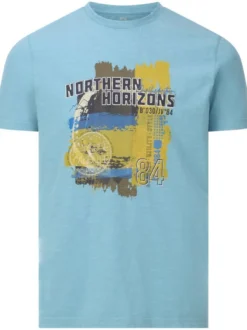 Jan Vanderstorm Herren T-Shirt - NORHEIM in hellblau