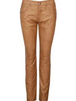 JCC Damen Lederhose in camel