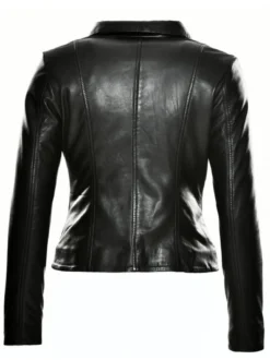 JCC Damen Lederjacke in schwarz