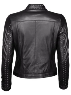 JCC Damen Lederjacke in schwarz