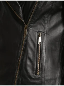 JCC Damen Lederjacke in schwarz