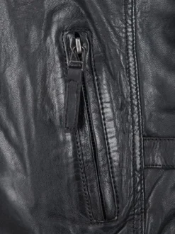 JCC Damen Lederjacke in schwarz