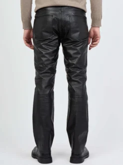 JCC Herren Lederhose in schwarz