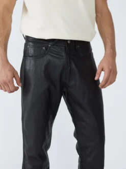 JCC Herren Lederhose in schwarz