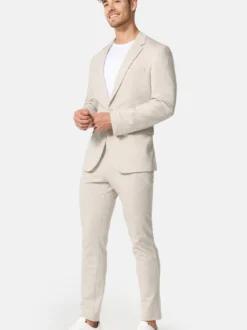 Jeff Herren Anzug 2-Teiler - JFEzra SET in beige sand