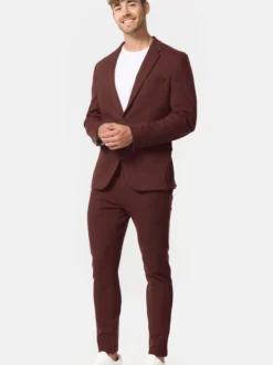 Jeff Herren Sakko - JFEzra in rot