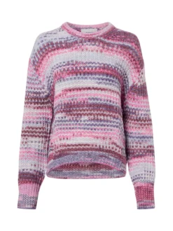 JJXX Damen Strickpullover - JXSimone in lila pink