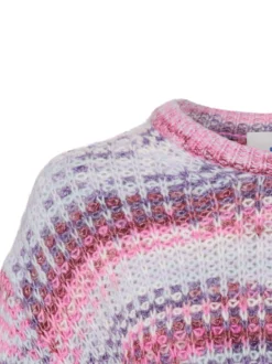 JJXX Damen Strickpullover - JXSimone in lila pink