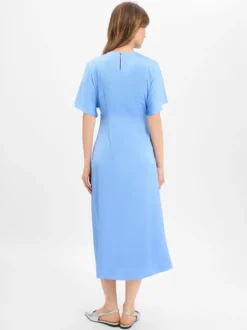 JOOP! Damen Kleid - Dela in hellblau - Ärmel: kurzarm