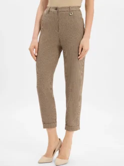 JOOP! Damen Stoffhose - Panthea in beige braun