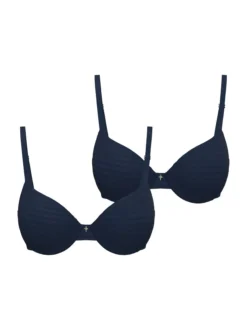 JOOP! Damen T-Shirt-BH - Simplicity in blau