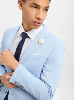 JOOP! Herren Baukasten-Sakko mit Woll-Anteil - WeddingHerby in hellblau