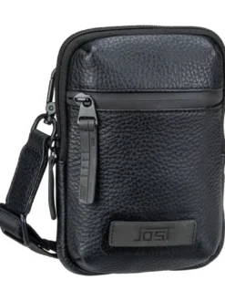 Jost Herren Umhängetasche - Stockholm Pouch in schwarz