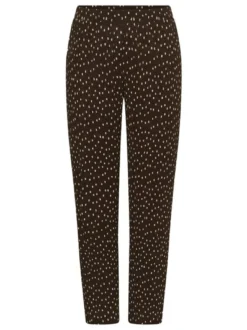 Kaffe Curve Damen Jerseyhose KCmyra in braun
