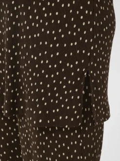 Kaffe Curve Damen T-Shirt KCmyra in braun