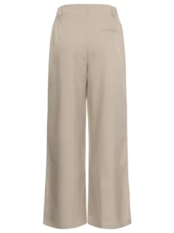 Kaffe Damen Casual Hose KAkaren Elastische Taille in beige