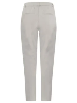 Kaffe Damen Casual Hose KAloraine Hohe Taille in hellgrau