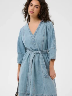 Kaffe Damen Denimkleid KAjordi in blau