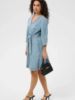 Kaffe Damen Denimkleid KAjordi in blau