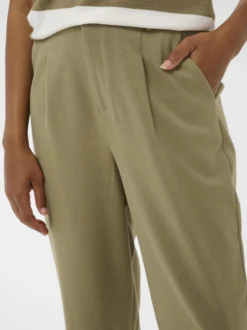 Kaffe Damen Hose KAMERLE in grün