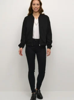 Kaffe Damen Jacke KAlea in schwarz