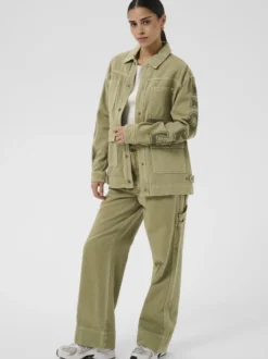 Kaffe Damen Jacke KAmimi in oliv