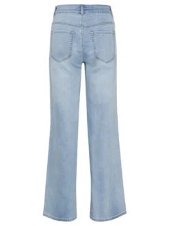 Kaffe Damen Jeans KAkarla Hohe Taille in blau