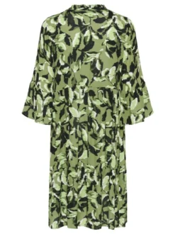 Kaffe Damen Kleid KAedita in grün