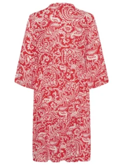 Kaffe Damen Kleid KAellen in rot