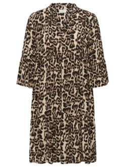 Kaffe Damen Kleid KAellen in sand