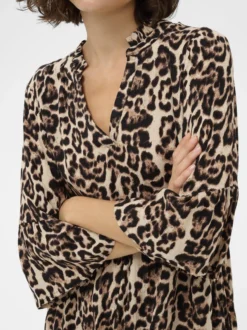 Kaffe Damen Kleid KAellen in sand