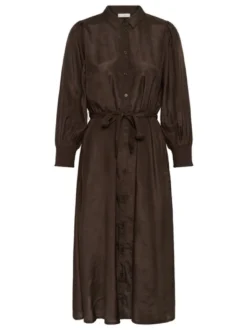 Kaffe Damen Kleid KAemine in mocca