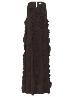 Kaffe Damen Kleid KAines in braun
